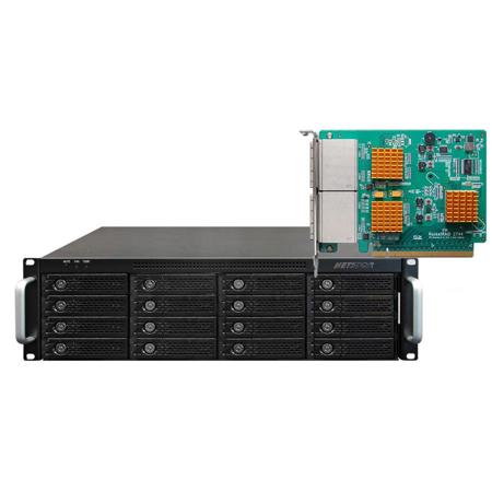 HighPoint RocketStor 16-Bay Turbo RAID Class Rackmount Enclosure w/Redundant Mod