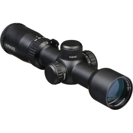 Hawke Sport Optics 1.5-5x32 Vari-Speed SR Crossbow Scope, Illum XB1 SR Reticle