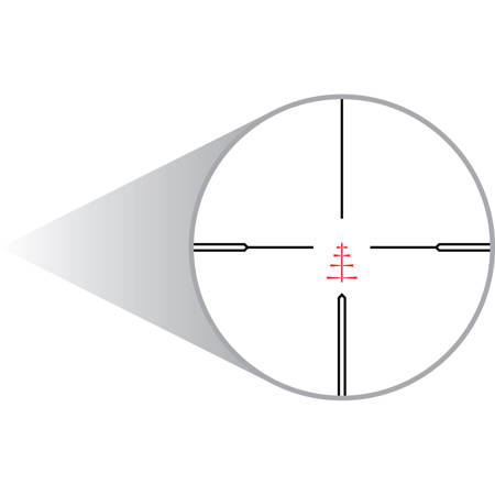 Hawke Sport Optics 2.5-10x50 Endurance 30 WA Riflescope, Illum LRC Ret,30mm Tube