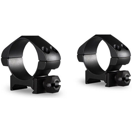 Hawke Sport Optics 30mm Precision Steel Weaver Ring Mounts, 2 Pieces, Low