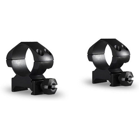 Hawke Sport Optics 1" Precision Steel Weaver Ring Mounts, 2 Pieces, Medium