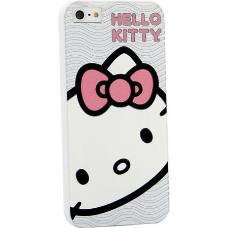 Hello Kitty 3D Stripes Hardshell Case for iPhone 5