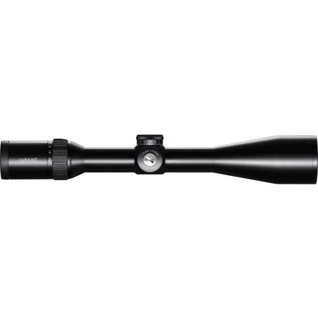Hawke Sport Optics 4-16x50 Endurance 30 Wide Angle SF Riflescope, Matte Black with Illuminated 2nd Focal Plane 8x LR Dot Reticle, Side Parallax Focus, 30mm Center Tube