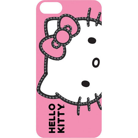 Hello Kitty Bling Outlined Case for iPhone 5, Pink