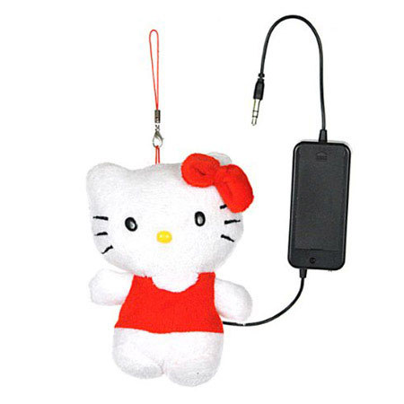 Hello Kitty Plush MP3 Speaker