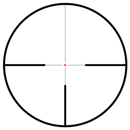 Hawke Sport Optics 1-4x24 Endurance 30 Riflescope, Illum L4A Dot Ret., 30mm Tube
