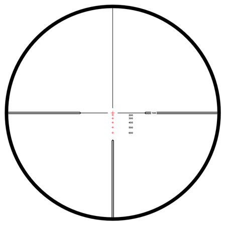 Hawke Sport Optics 3-9x40 Endurance LER Riflescope,Illm 223/308 Marksman Reticle
