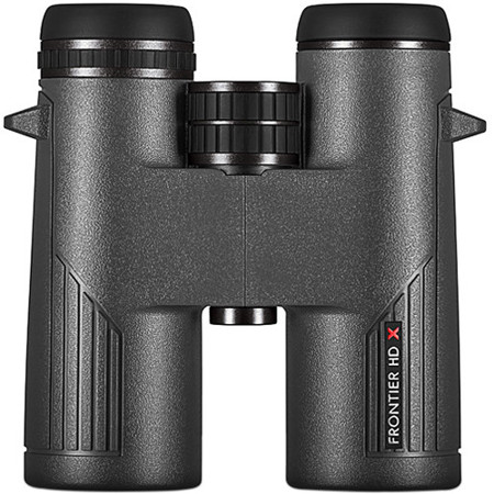 Hawke Sport Optics 10x42 Frontier HD X Roof Prism Binocular, 6.4 Deg AOV, Gray