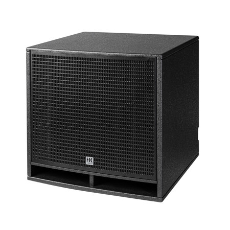HK Audio FINEO FO S112 1x12" 1200W Bass Reflex Passive Subwoofer, Jet Black