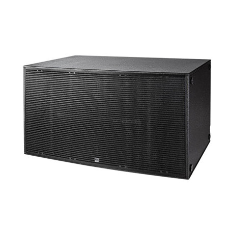 HK Audio FINEO FO S218 2x18" 4000W Bass Reflex Passive Subwoofer, Jet Black