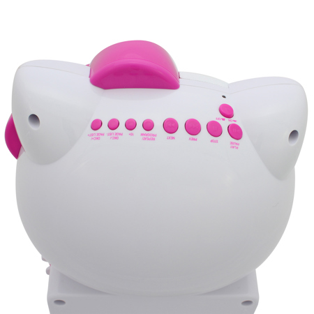 Hello Kitty CD+G Karaoke System with LED Light Show