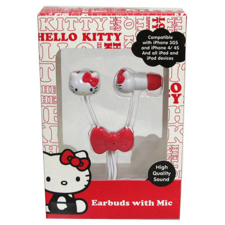 Hello Kitty iPhone Headset