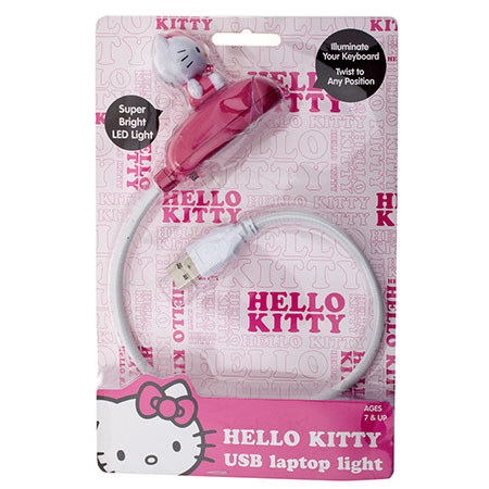 Hello Kitty Molded USB Laptop Lamp