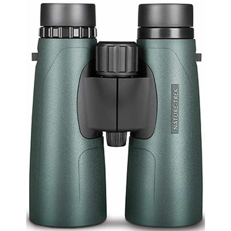 Hawke Sport Optics 12x50 Nature-Trek Roof Prism Binocular, 5.0 Deg Angle of View