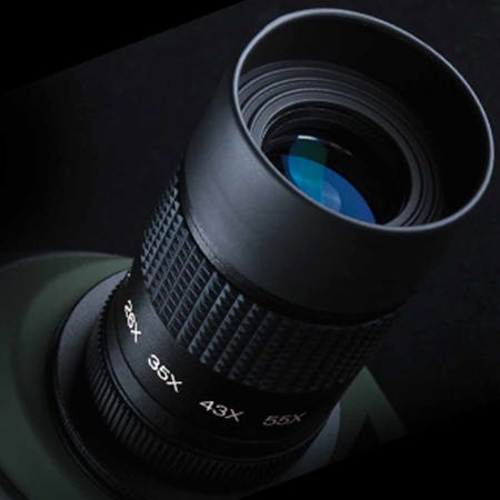 Hawke Sport Optics Nature-Trek 18-55x65 Spotting Scope, Green