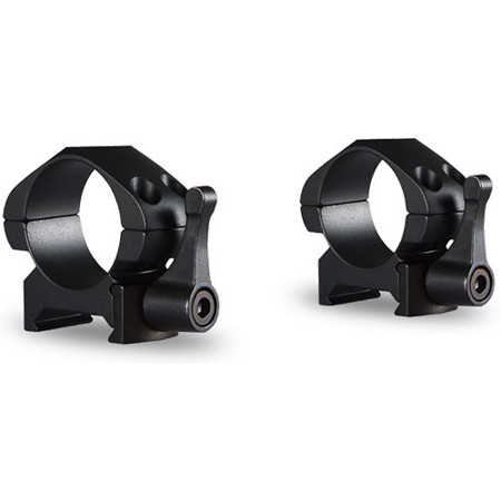Hawke Sport Optics 1" Steel Weaver Ring Mounts with Quick Release Lever, Low