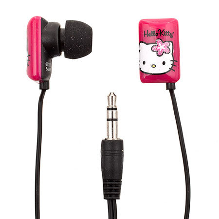 Hello Kitty Rectangle Earbuds