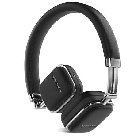 Harman Kardon SOHO On Ear Bluetooth Headphones, Black