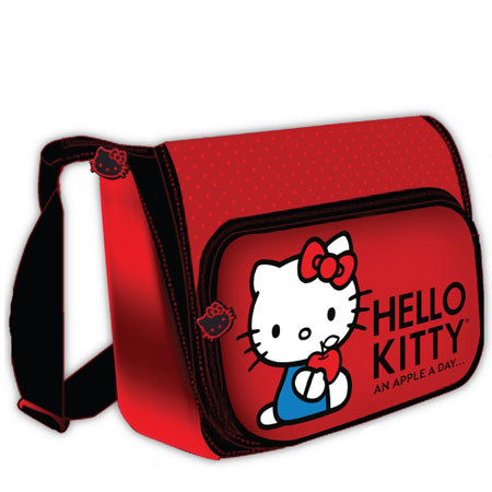 Hello Kitty KT4338RH Horizontal 15.4in Laptop Case, Red