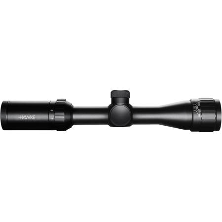 Hawke Sport Optics 2-7x32 Vantage Riflescope, Mil Dot Ret, Adjust Objective, 1"