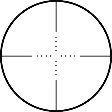 Hawke Sport Optics 4-12x50 Vantage IR Riflescope, Illuminated Mil Dot Reticle