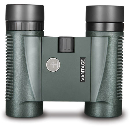Hawke Sport Optics 12x25 Vantage Roof Prism Binocular, 4.7 Degree Angle of View