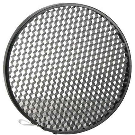 Hensel 14" Round Honeycomb Grid No. 4 for 14" Reflector, 40 Degrees #5057
