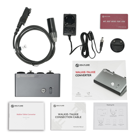 Hollyland Walkie-Talkie Converter-Box with 8-Pin Connection Cable
