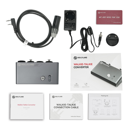 Hollyland Walkie-Talkie Converter-Box with K-Type LEMO Connection Cable