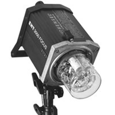 Hensel EHT-3000, 3000 Watt Second Flash Spotlite Lamphead with Plug-in Flashtube and 300w Quartz Modeling Lamp