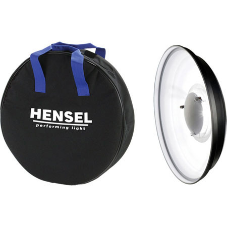Hensel Special White AC Beauty Dish 22" Kit with Bag (8607 + 9900)