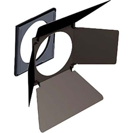 Hensel 4-Leaf Barn Door with Integral Filter Holder, for 12" Reflectors #9701