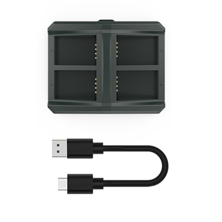 Hollyland 4-Slot Battery Charging Case for Solidcom C1 Headset