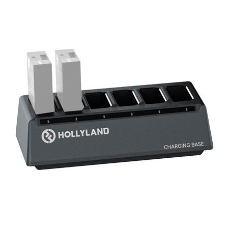 Hollyland 6-Slot Charging Base for Solidcom SE Headset Battery, Black