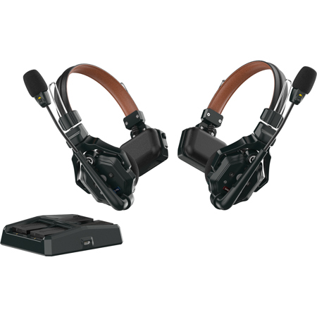 Hollyland Solidcom C1 Pro Full-Duplex ENC Wireless Intercom System with 2x Headsets