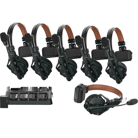 Hollyland Solidcom C1 Pro Full-Duplex ENC Wireless Intercom System w/6x Headsets