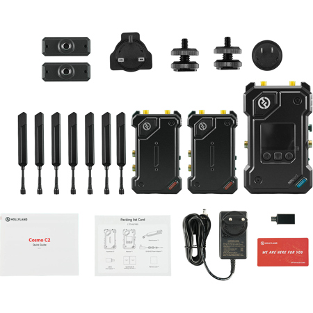 Hollyland Cosmo C2 ワイヤレスビデオ伝送システム Hollyland Cosmo C2 HDMI/SDI Wireless Video HL-COSMO C2 2TX 1RX