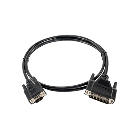 Hollyland 4.9' DB25 Male to DB9 Male Tally Cable for Wireless Tally System