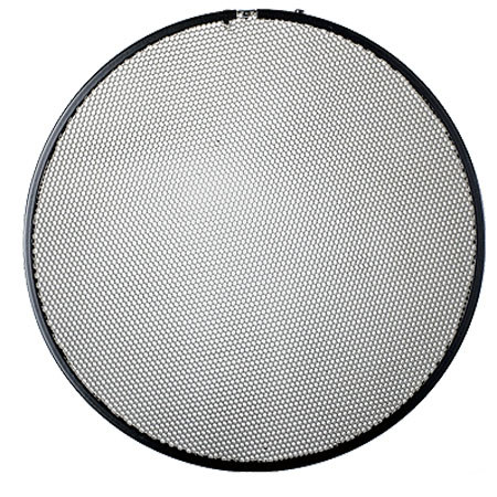 Hensel 12 inch Round Honeycomb Grid, 30 Degree, Black