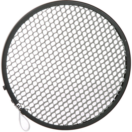 Hensel 7 inch Honeycomb Grid 40 Degree, Round, Black