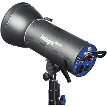 Hensel Integra 2 Light Mini 12000Ws Kit with 2 Mini 600 Monolight, 300W Lamps