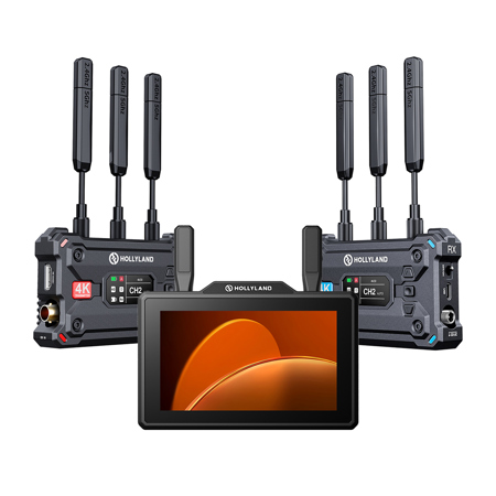 Hollyland Pyro S HDMI/SDI Wireless Video Transmission and Pyro 5 5.5" Touchscreen Monitor Kit
