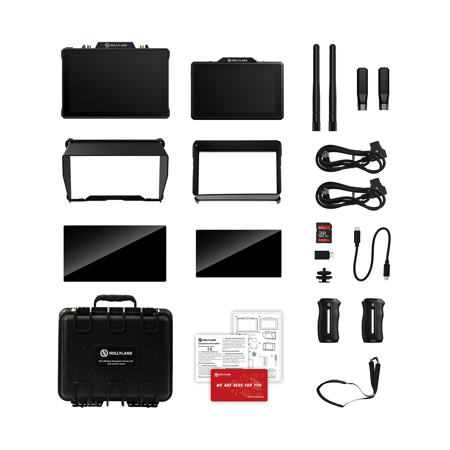 Hollyland Pyro 5" and Pyro 7" Wireless Touchscreen Transceiver Monitor Kit