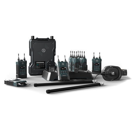 Hollyland Solidcom M1 Full-Duplex Wireless Intercom Solution with 8x Beltpack Tx