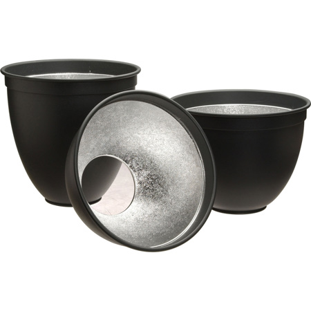 Hensel 9in Reflector Set for Small, Medium and Large