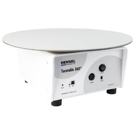 Hensel 15.5" Turntable 360 Degree Remote-Controlled Table, Supports 264 Lbs