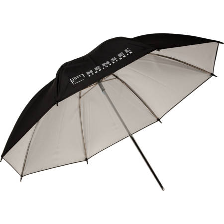 Hensel Economy 32" Diameter Photographic Umbrella, Black/White