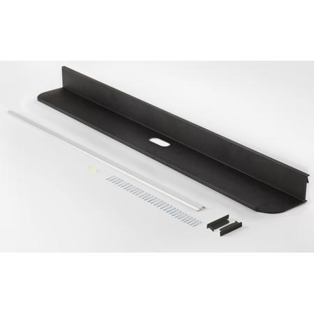 Hangman 38" No Stud Sound Bar Radius Ends, Black