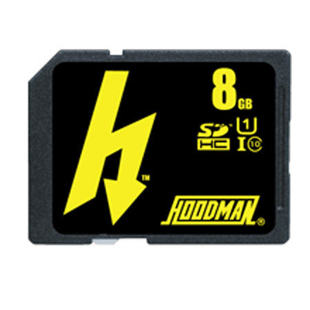 Hoodman 8GB Class 10 UHS-1 SDHC Memory Card