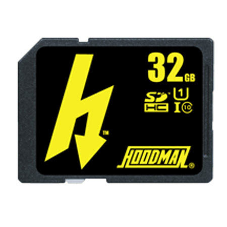 Hoodman 32GB Class 10 UHS-1 SDHC Memory Card